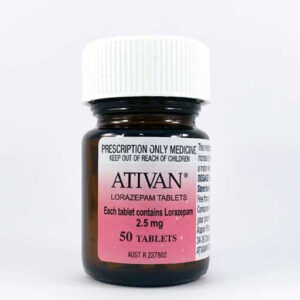 Ativan Lorazepam 2.5mg for sale USA