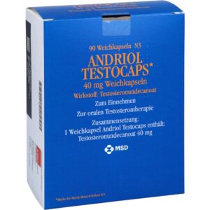 Buy Andriol Testocaps 40 mg USA